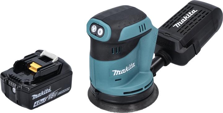 Productafbeelding Makita DBO 180 M1 18 V Li - Ion accu schuurmachine + 1x accu 4.0Ah - zonder lader (Excentrische schuurmachine)