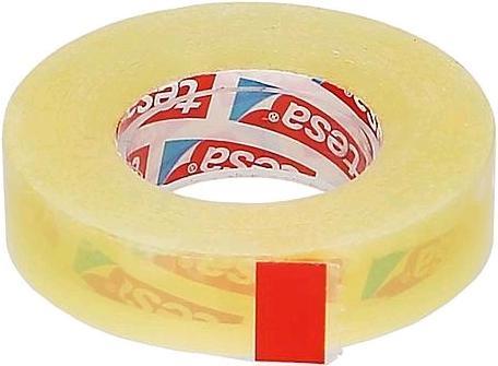 Actual product image tesa 12x tesafilm TRANSPARENT - with strong adhesion - non-ageing and tear-resistant (12 mm)