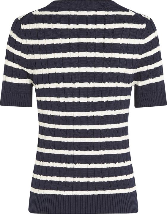 Produktbild Tommy Hilfiger Co Cable Mid Gg Ss C-Nk Swt (XL)