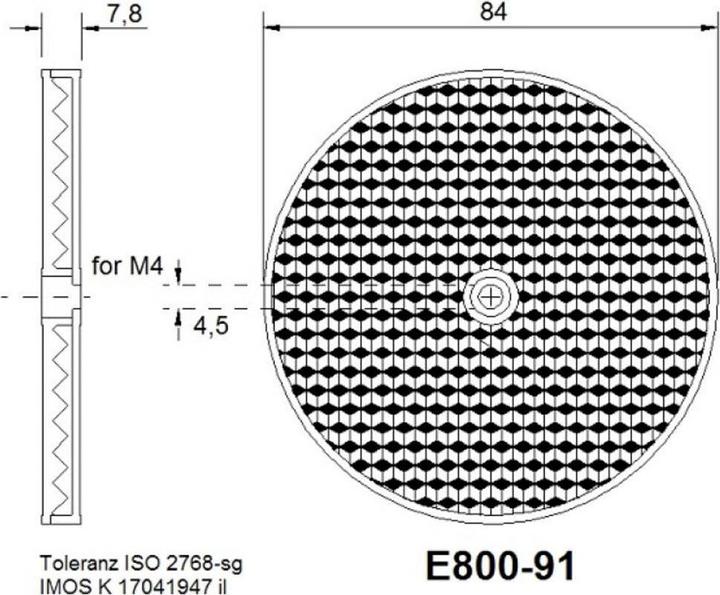 Immagine prodotto Sick Catarinfrangente Tondo 83mm