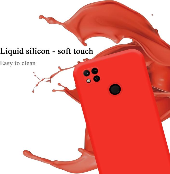 Produktbild Cadorabo TPU Liquid Silicone Case Hülle für Xiaomi RedMi 9C / RedMi 10A (Xiaomi Redmi 10A, Xiaomi Redmi 9C)