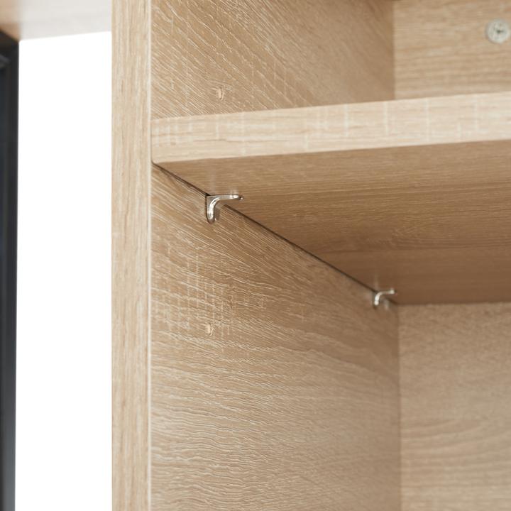 Actual product image tectake TV Cabinet Lowboard | 4 compartments & adjustable shelf