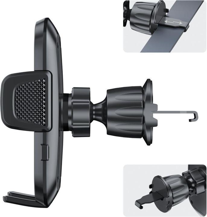 Image du produit Tech-Protect V8 Car Holder for CD Slot or Air Vent Mount - Black