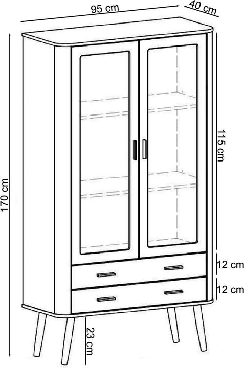 Produktbild Loft 24 Piano (95 x 40 x 170 cm)
