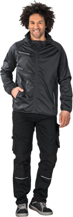 Actual product image Planam Outdoor Fog softshell jacket grey size XXL (XXL)