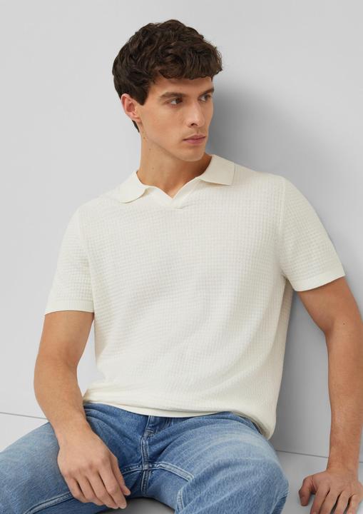 Image du produit s.Oliver Strickpullover aus Baumwoll-Leinen-Mix (M)