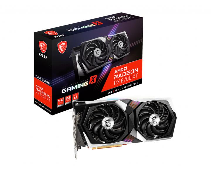 Produktbild MSI Radeon RX 6700 XT Gaming X (12 GB)