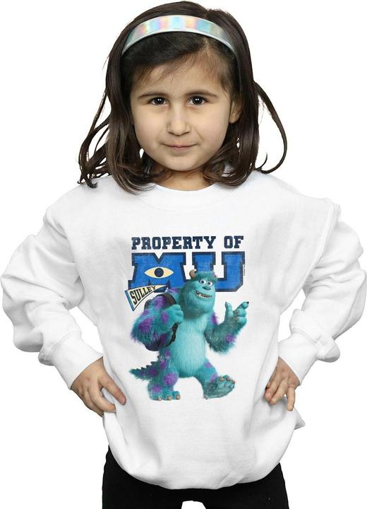 Image du produit Disney - Sweat MONSTERS UNIVERSITY PROPERTY OF MU SULLEY - Fille (140, 146)