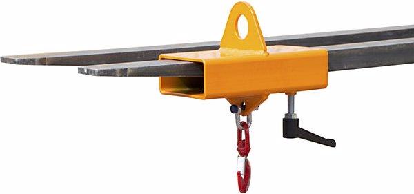 Actual product image eurokraft pro Load hook for 1 fork tine