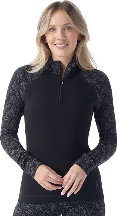 Actual product image Smartwool Women's Classic Thermal Merino Base Layer 1/4 Zip Boxed (XS)