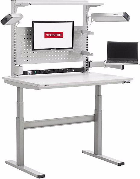 Actual product image Treston Work table, electrically height adjustable (90 cm, 80 cm)