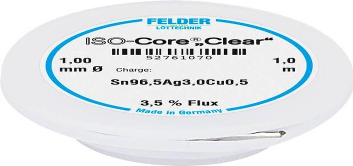 Felder Lottechnik Clear SAC305, 1 m folding spool, 1 mm (Soldering Coil Kit)