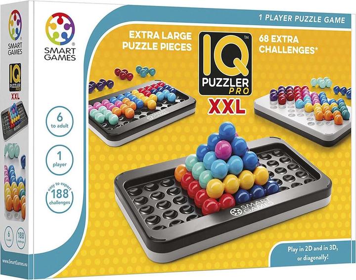 Immagine prodotto Smart Games IQ Puzzler PRO XXL (Francese, Inglese, Italiano, Multilingue, Tedesco, 1 Giocatori)