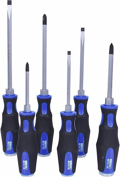 Produktbild KS Tools ERGOTORQUEmax Schlagkappen-Schraubendreher-Satz (Innenvierkant)