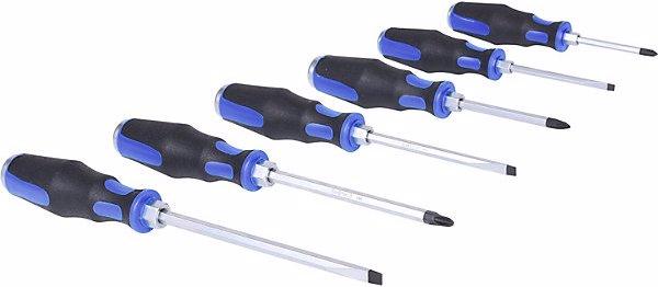 Produktbild KS Tools ERGOTORQUEmax Schlagkappen-Schraubendreher-Satz (Innenvierkant)