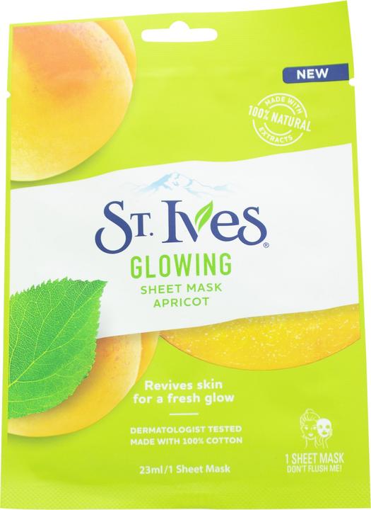 Actual product image St. Ives St Ives Glowing Apricot Sheet Mask 23ml (23 ml)