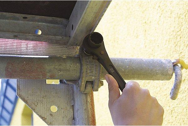 Produktbild KS Tools Gerüstbauschlüssel umschaltbar (13 mm)
