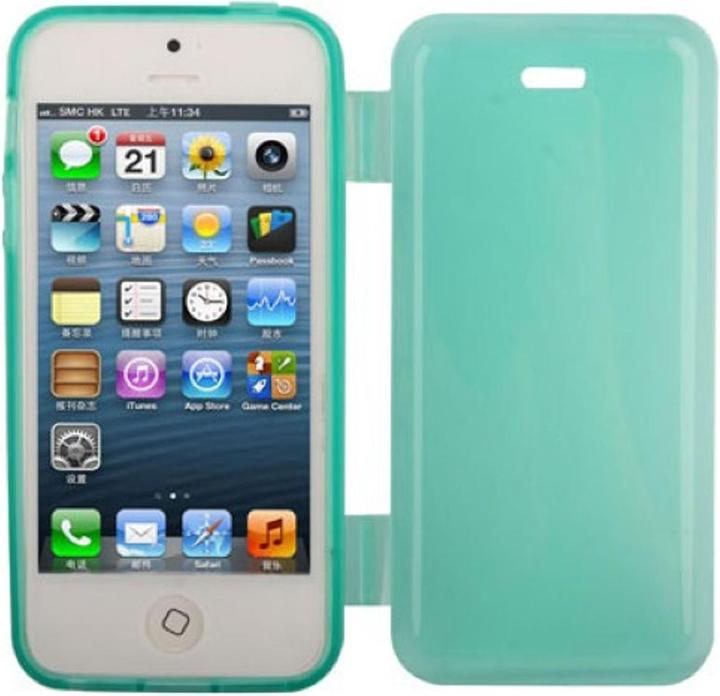 Actual product image König Design Horizontal flip case TPU phone case for iPhone 5 & 5s (Apple iPhone 5)