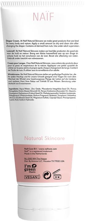 Actual product image Naïf Baby Kids Diaper Cream
