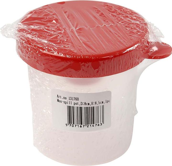 Produktbild Creativ Company Wasserbecher Rot/Semitransparent