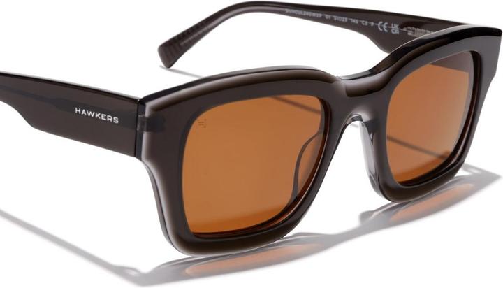 Actual product image Hawkers Polarized Dark Grey Brown