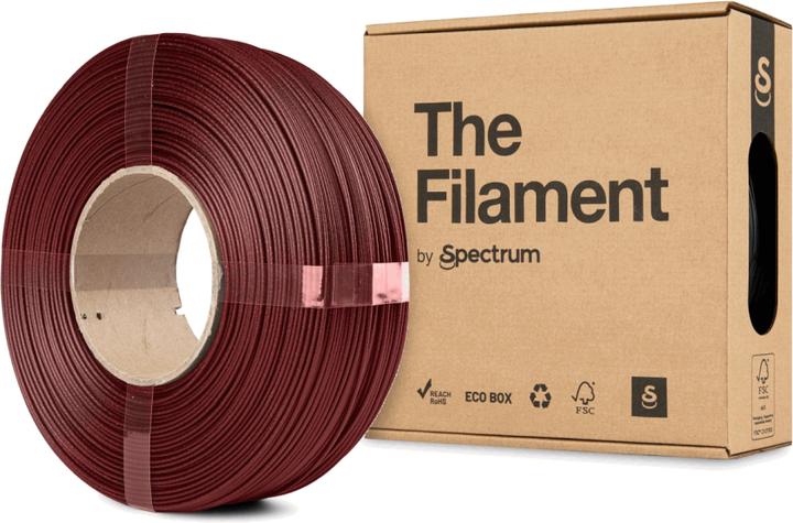 Produktbild The Filament ReFill PETG CF 1.75mm RED 1kg (PETG, 1.75 mm, 1000 g, Rot)