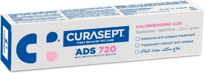 Actual product image Curasept ADS 720 Toothpaste 0.2 % (75 ml)