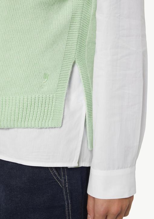 Immagine prodotto Comma Strickpullunder Strickpullunder mit seitlichem Schlitz und Logo-Detail (34)