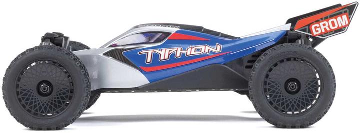 Actual product image Arrma Buggy Typhon Grom Mega 380 Blue, RTR, 1:18 (RTR Ready-to-Run)