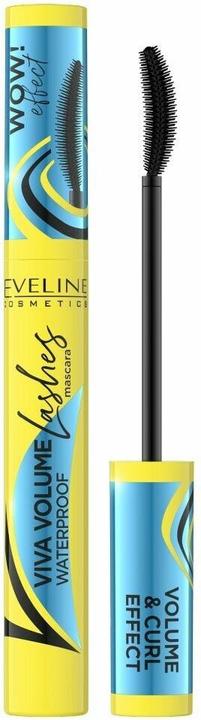 Image du produit Eveline Viva Volume Mascara imperméable noir effet volume et boucles 10ml (Noir)