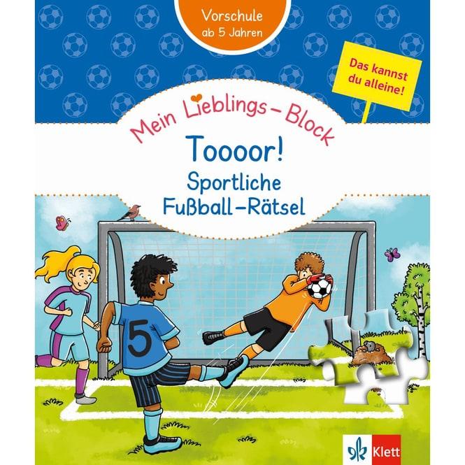 Image du produit Klett Mon bloc préféré Toooor! Énigmes sportives de football (Allemand)