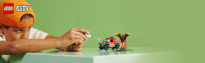 Produktbild LEGO Feuerwehr-Pickup (60393, LEGO City)