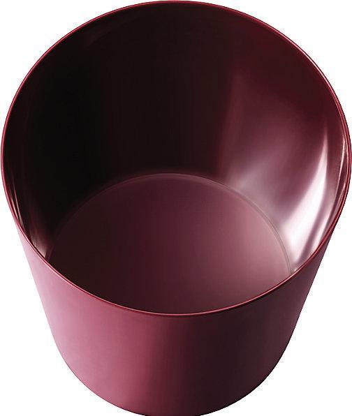 Actual product image Zwingo Safety paper bin, capacity 13 l, Ø 245 mm, bordeaux. (13 l)