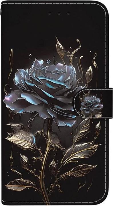 Actual product image Cover-Discount Galaxy S25 - Tasche Hülle mit Blüten Motiv (Samsung Galaxy S25)