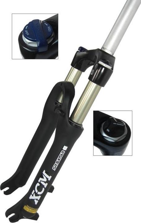 Actual product image Sr Suntour SF18 XCM JR-Air-SL-HLO suspension fork 20" 1.1/8" 80mm (80 mm, Air)