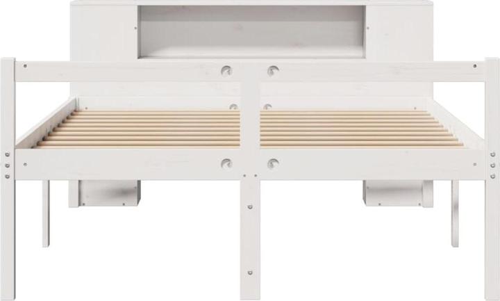 Image du produit vidaXL Bett mit Regal (160 x 200 cm)