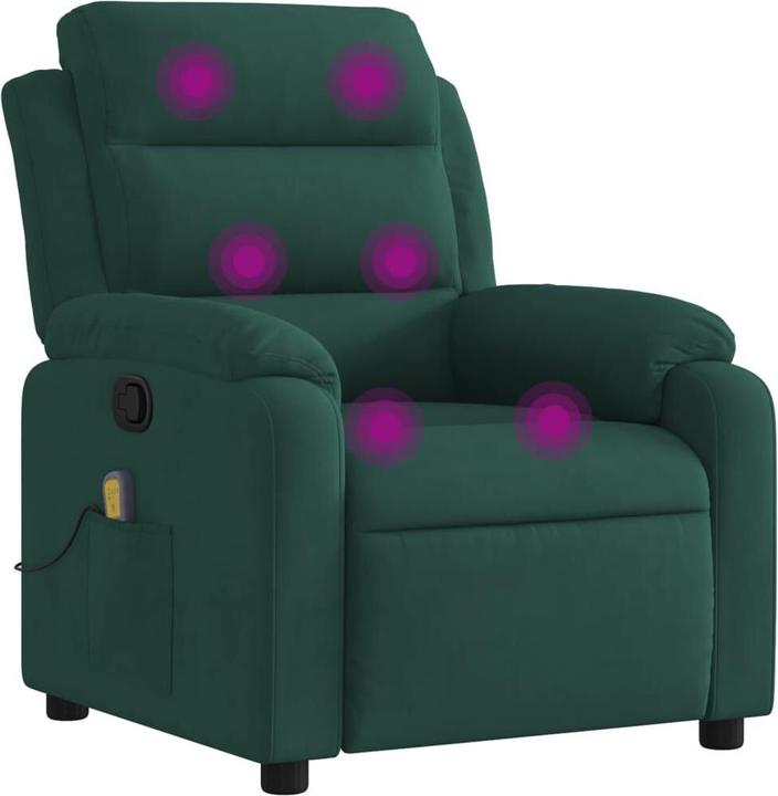 Produktbild vidaXL Massagesessel Samt