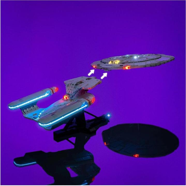 Produktbild Light my bricks LMB 2.0 LED Licht Set für LEGO® 10356 Star Trek - U.S.S. Enterprise NCC-1701-D