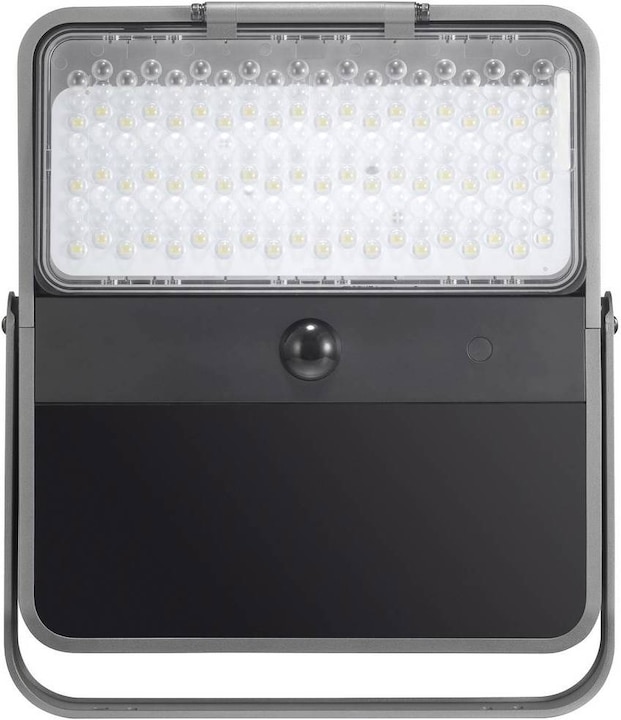 Actual product image Sygonix Solar Wall Light with Motion Detector SY-5176608 SMD LED 15 W Cold (1500 lm, IP65)