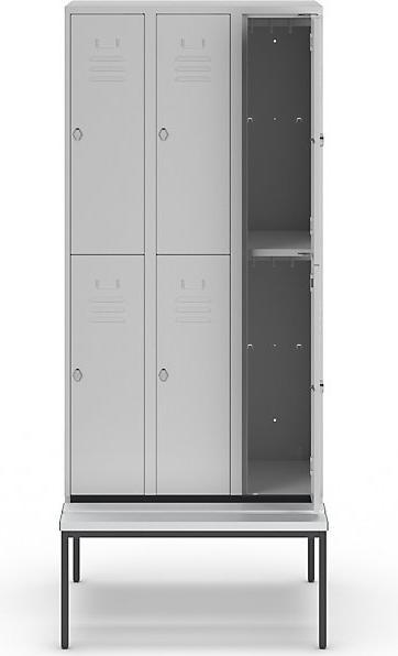 Actual product image Wolf Half height wardrobe with bench base (90 cm, 214 cm)