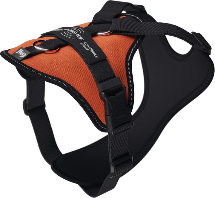 Produktbild Julius-K9 K9 Longwalk light sele w/trackerpocket,UV Orange,L (L, Hund, Hundesport)