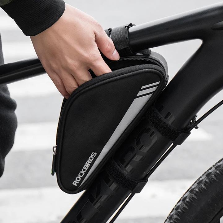 Productafbeelding Rockbros B55-BK fietstas voor frame 0,7 l - zwart (0.70 l, Frametas)