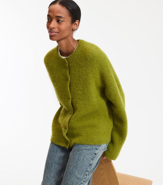 Actual product image La Redoute Collections Strickjacke aus Alpaka-Mischung (XL)