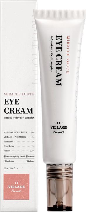 Immagine prodotto Village 11 Factory Crema occhi miracolosa per la giovinezza (Crema per la cura degli occhi, 25 ml, Giorno + Notte)