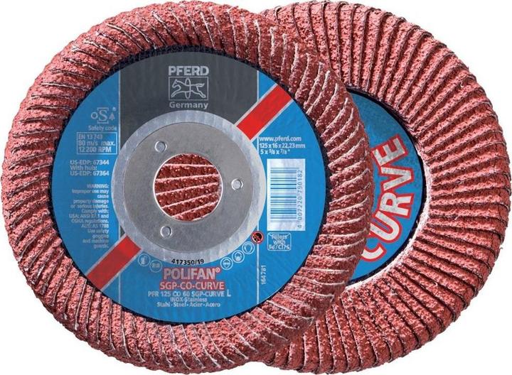 Produktbild Pferd Fächerschleifscheibe (60)