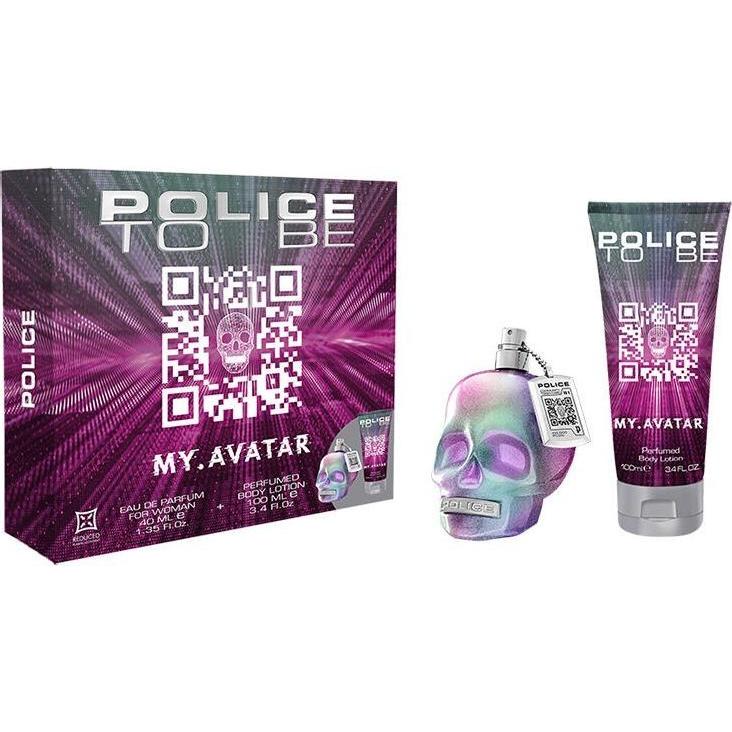 Police, Set regalo bellezza, To Be Woman My Avatar Spring Eau de Parfum 40 / Body Lotion (Set di profumi, Set per la cura del corpo)
