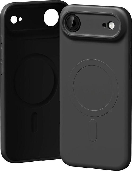 Semi-Silicone MagSafe Case for iPhone 17 Air Black (Apple iPhone Air)
