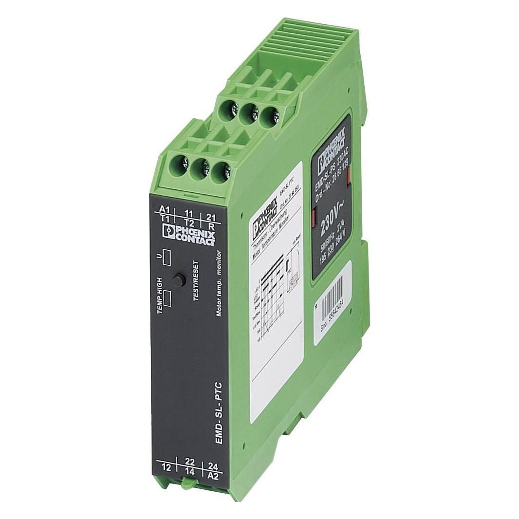Phoenix Contact Phoenix EMD-SL-PTC Voedingsrelais Zwart, Relais
