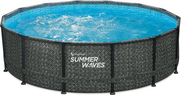 Summer Waves Zwembad Donker visgraat Elite Frame 427 X 107 Cm (427 x 107 cm)