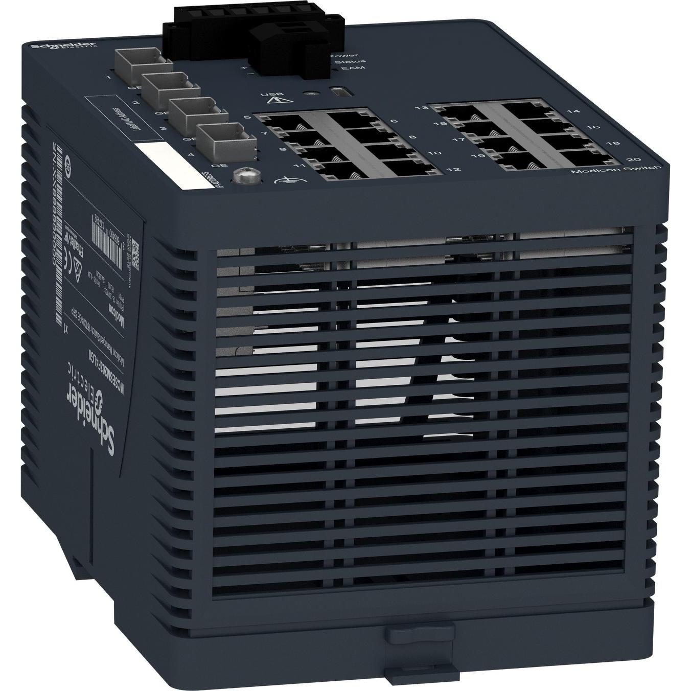 Thumbnail - Schneider Electric MCSESM203F4LG0 (16 Ports), Netzwerk Switch